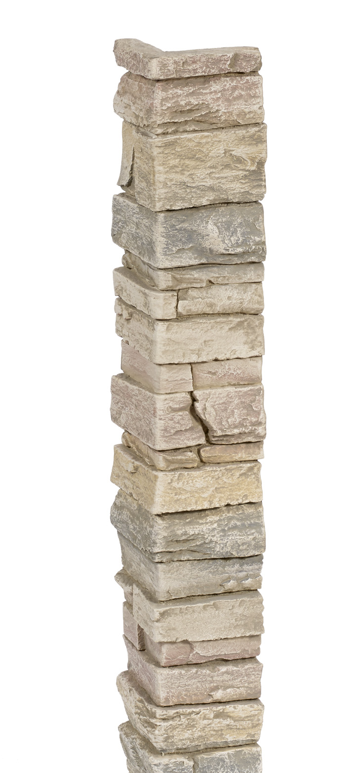 Ledgestone Corner - Cream Frost